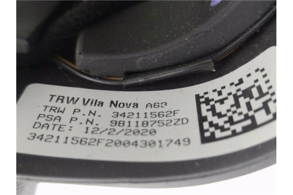 Recambio de volante para citroen c3 aircross 1.2 c-series referencia OEM IAM 98118752ZD 34211562F 