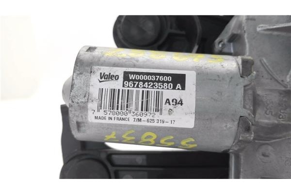 Recambio de motor limpiaparabrisas trasero para peugeot 2008 1.6 hdi referencia OEM IAM 9678423580A W000037600 