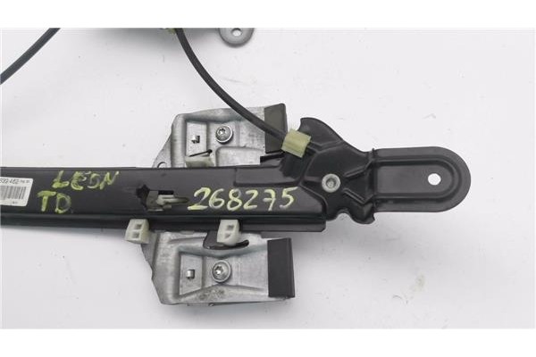 Recambio de elevalunas manual trasero derecho para seat leon (1p1) 1.2 reference referencia OEM IAM 1P0839462  