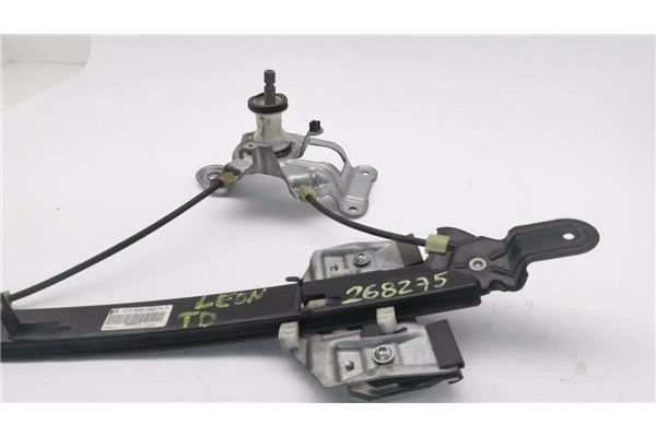 Recambio de elevalunas manual trasero derecho para seat leon (1p1) 1.2 reference referencia OEM IAM 1P0839462  
