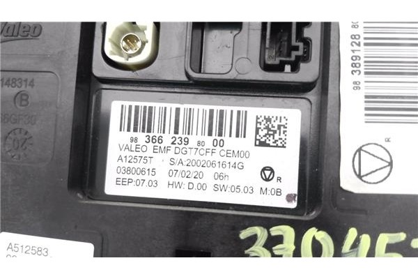 Recambio de pantalla para citroen c3 aircross 1.2 c-series referencia OEM IAM 98261544XU  