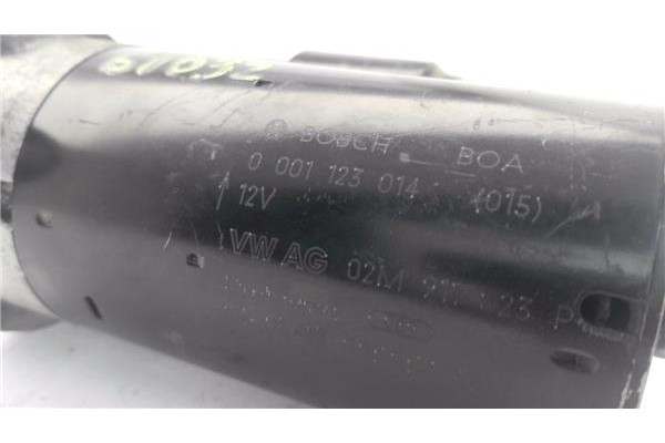 Recambio de motor arranque para seat altea (5p1) 2.0 tdi 16v referencia OEM IAM 02M911023P 0001123014 