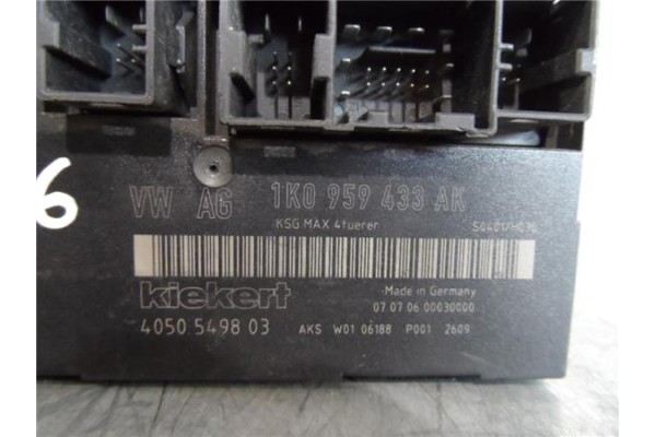 Recambio de centralita para skoda octavia berlina (1z3) 2.0 tdi 16v referencia OEM IAM 1K0959433AK 4050549803 