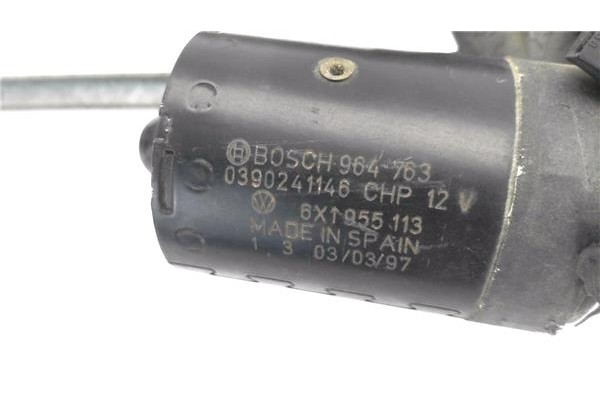 Recambio de motor limpiaparabrisas delantero para seat arosa (6h1) 1.0 referencia OEM IAM 6X1955023B 3397020436 