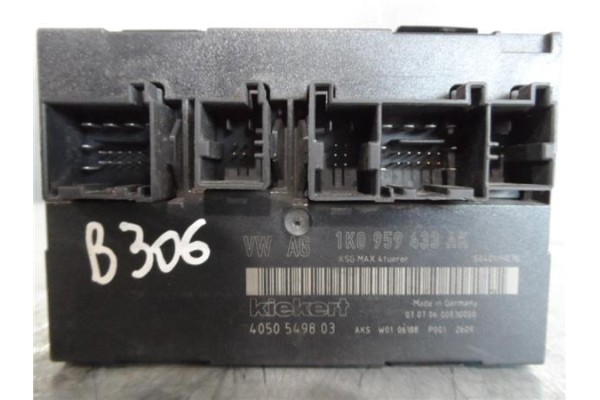 Recambio de centralita para skoda octavia berlina (1z3) 2.0 tdi 16v referencia OEM IAM 1K0959433AK 4050549803 