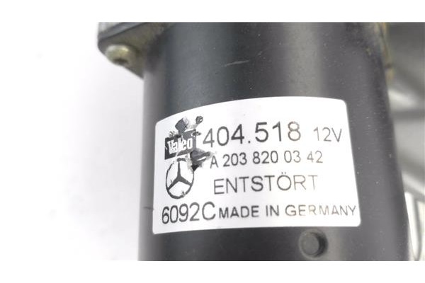Recambio de motor limpiaparabrisas delantero para mercedes-benz clase c (bm 203) sportcoupe 2.0 c 180 (203.735) referencia OEM I