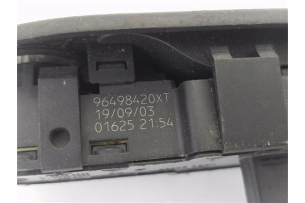 Recambio de mando elevalunas delantero izquierdo para peugeot 407 1.6 business line referencia OEM IAM 96498420XT 532697045 