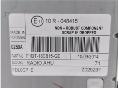 Recambio de radio / cd para ford focus berlina (cew) 1.0 business referencia OEM IAM F1BT18C815GE  