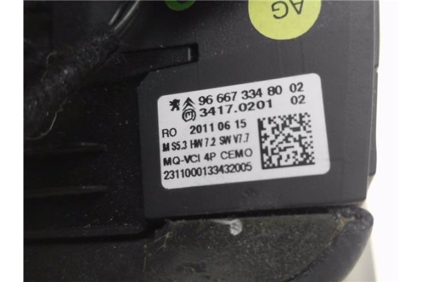 Recambio de volante para peugeot 508 1.6 active referencia OEM IAM 96874666ZE 9666733480 