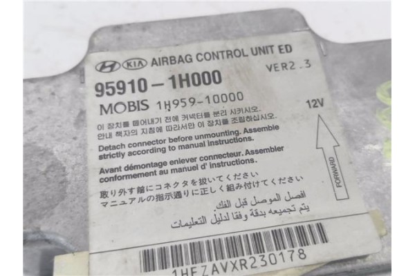 Recambio de centralita airbag para kia ceed sportswagon (ed) 2.0 emotion referencia OEM IAM 959101H000 1H95910000 