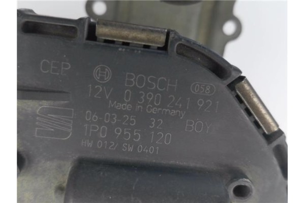 Recambio de motor limpiaparabrisas delantero para seat leon (1p1) 1.9 emocion referencia OEM IAM 1P0955120 390241921 