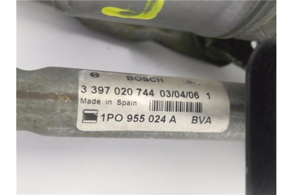 Recambio de motor limpiaparabrisas delantero para seat leon (1p1) 1.9 emocion referencia OEM IAM 1P0955120 390241921 