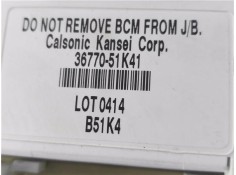 Recambio de caja fusibles/rele para opel agila b 1.2 referencia OEM IAM 3677051K41  