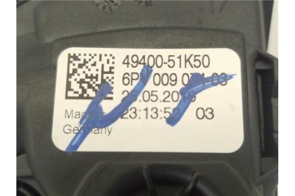 Recambio de pedal acelerador para opel agila b 1.2 referencia OEM IAM 4940051K50 6PV00907403 