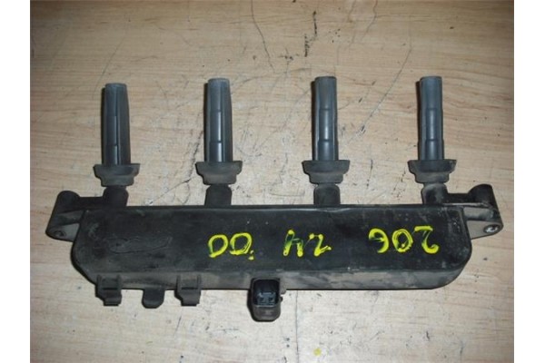 Recambio de bobina encendido para peugeot 206 1.4 i referencia OEM IAM 9628158580 1543010 