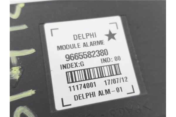 Recambio de modulo electronico para peugeot 508 1.6 active referencia OEM IAM 9665582380  