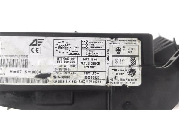 Recambio de caja fusibles/rele para seat alhambra (7v9) 1.9 reference referencia OEM IAM 7M3937548B  