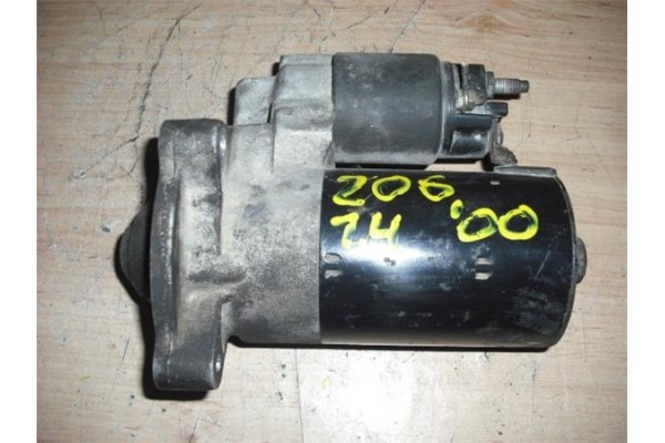 Recambio de motor arranque para peugeot 206 1.4 i referencia OEM IAM 9632411411 0001112041 