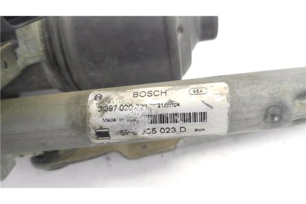 Recambio de motor limpiaparabrisas delantero para seat altea (5p1) 2.0 tdi 16v referencia OEM IAM 5P0955119A 0390241758 