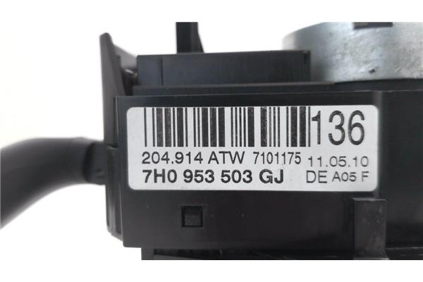 Recambio de mando intermitencia para seat ibiza berlina (6j5) 1.4 referencia OEM IAM 7H0953503GJ 26866564 