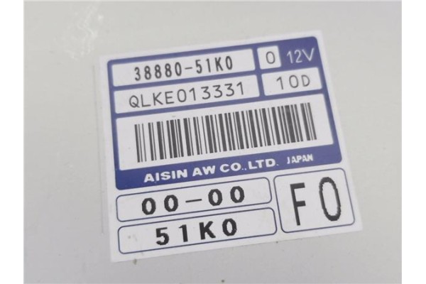 Recambio de centralita cambio automatico para opel agila b 1.2 referencia OEM IAM 3888051K0 QLKE013331 