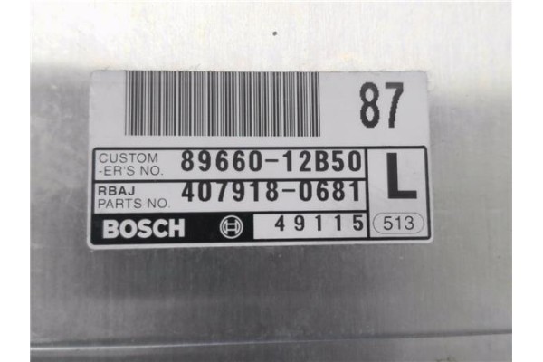 Recambio de centralita para toyota corolla (e12) 1.4 d referencia OEM IAM 8966102A90 281011734 