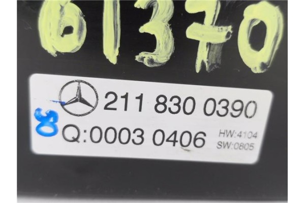 Recambio de mandos climatizador para mercedes-benz clase e (bm 211) berlina 3.0 e 280 cdi (211.020) referencia OEM IAM 211830039