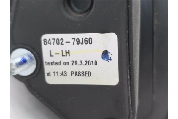 Recambio de retrovisor electrico izquierdo para fiat sedici (189) 1.9 jtd 8v 120 emotion referencia OEM IAM 8470279J60 E8013929 