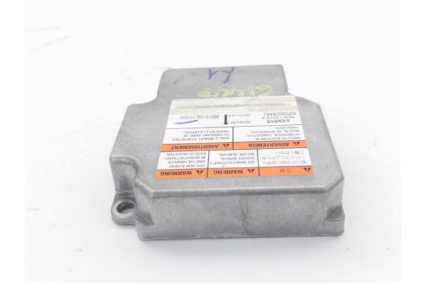 Recambio de centralita airbag para fiat sedici (189) 1.9 jtd 8v 120 emotion referencia OEM IAM 3891055L10000 5WK44063 