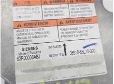 Recambio de centralita airbag para fiat sedici (189) 1.9 jtd 8v 120 emotion referencia OEM IAM 3891055L10000 5WK44063 