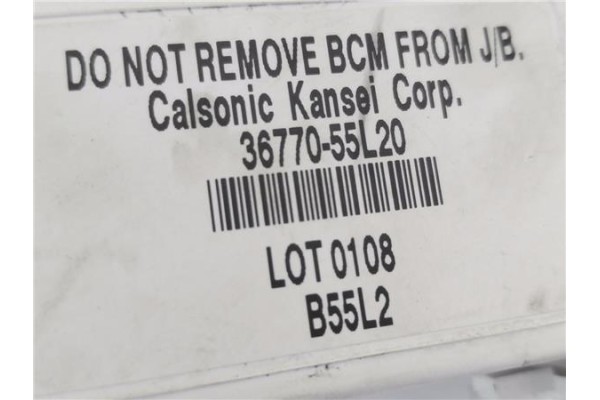 Recambio de caja fusibles/rele para fiat sedici (189) 1.9 jtd 8v 120 emotion referencia OEM IAM 3677055L20  