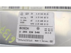 Recambio de centralita para mercedes-benz clase e (bm 211) berlina 3.0 e 280 cdi (211.020) referencia OEM IAM A2115406645 265109