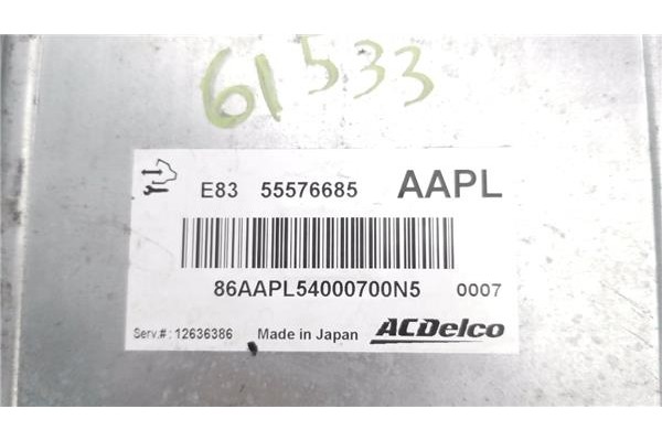 Recambio de centralita para opel corsa d 1.2 referencia OEM IAM E8355576685 12636386 