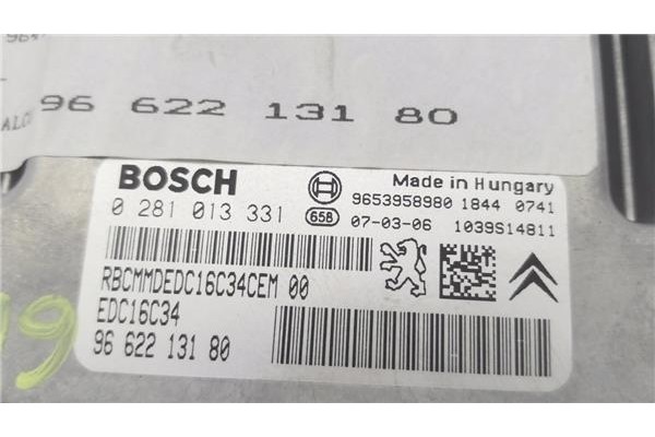 Recambio de centralita para citroen c4 coupe 1.6 hdi referencia OEM IAM 9662213180 281013331 