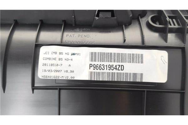 Recambio de cuadro completo para citroen c4 coupe 1.6 hdi referencia OEM IAM 96631954ZD 281143604 