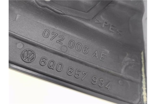 Recambio de retrovisor electrico derecho para volkswagen polo iv (9n1) 1.4 16v referencia OEM IAM 6Q0857934 72006AE 