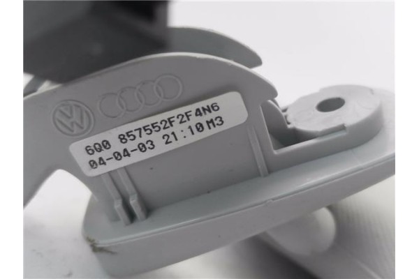 Recambio de parasol derecho para volkswagen polo iv (9n1) 1.4 16v referencia OEM IAM 6Q0857552F  