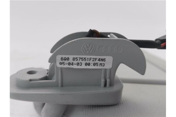 Recambio de parasol izquierdo para volkswagen polo iv (9n1) 1.4 16v referencia OEM IAM 6Q0857551F  