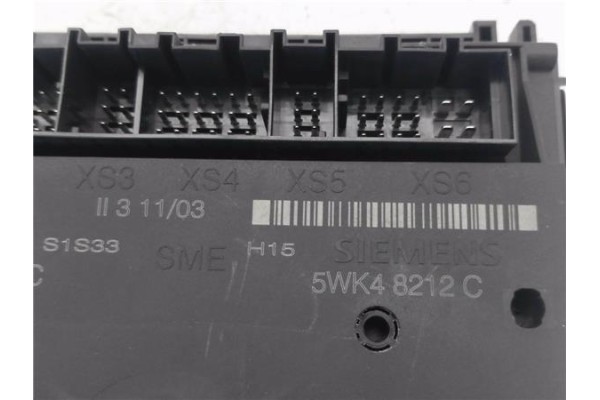 Recambio de caja fusibles/rele para volkswagen polo iv (9n1) 1.4 16v referencia OEM IAM 6Q1937049C 5WK48212C 