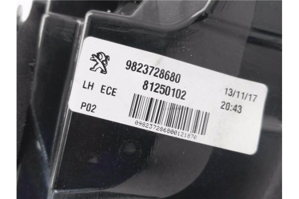 Recambio de piloto trasero izquierdo para peugeot 308 sw 1.6 active referencia OEM IAM 9823728680 81250102 