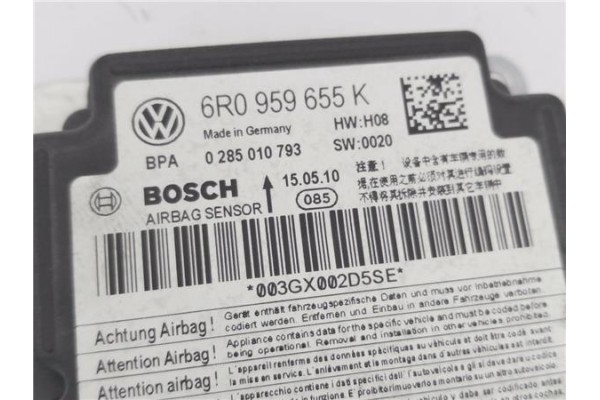 Recambio de centralita airbag para seat ibiza berlina (6j5) 1.4 referencia OEM IAM 6R0959655K 285010793 