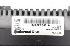 Recambio de mandos calefaccion / a.a. para seat ibiza berlina (6j5) 1.4 referencia OEM IAM 6J0820043A A2C53357413 