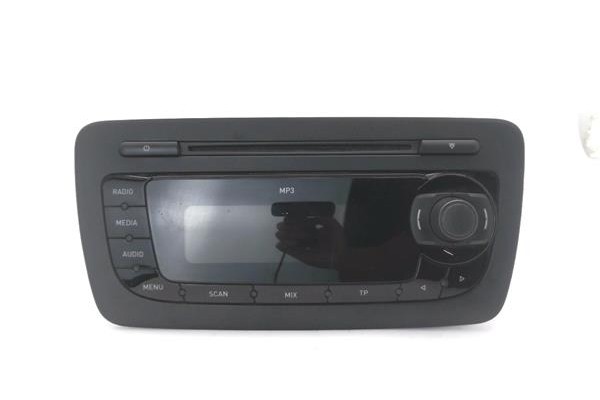 Recambio de radio / cd para seat ibiza berlina (6j5) 1.4 referencia OEM IAM 6J1035153C SW0107 