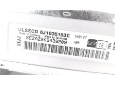 Recambio de radio / cd para seat ibiza berlina (6j5) 1.4 referencia OEM IAM 6J1035153C SW0107 