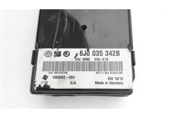 Recambio de módulo electrónico para seat ibiza berlina (6j5) 1.4 referencia OEM IAM 6J0035342B 1000002004 