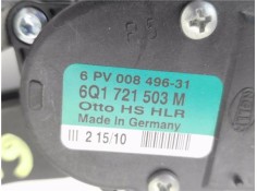 Recambio de pedal acelerador para seat ibiza berlina (6j5) 1.4 referencia OEM IAM 6Q1721503M  
