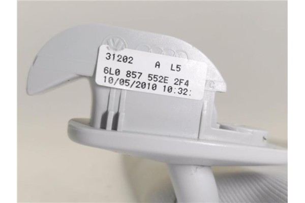 Recambio de parasol derecho para seat ibiza berlina (6j5) 1.4 referencia OEM IAM 6L0857552E  