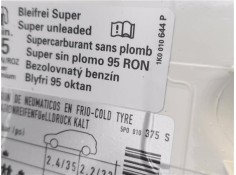 Recambio de tapa exterior combustible para seat leon (1p1) 1.2 reference referencia OEM IAM 5P0010375S 1K0010644P 