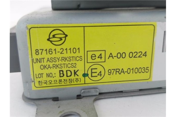 Recambio de centralita check control para ssangyong rodius 2.7 270 xdi referencia OEM IAM 8716121101 97RA010035 