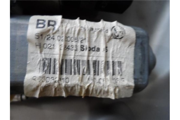 Recambio de elevalunas electrico trasero izquierdo para skoda octavia berlina (1z3) 2.0 tdi 16v referencia OEM IAM 1Z0839655B 27